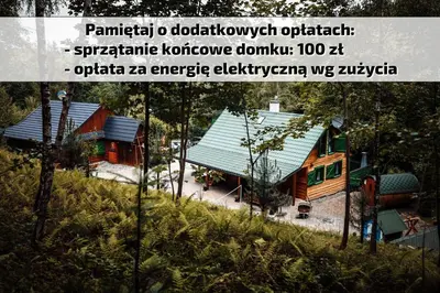 a picture of a house with a green roof at Świerkowe Zacisze Domki in Budzów