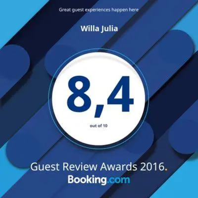 a ticket for a guest review awardsagan at Apartament Polonijna in Kraków