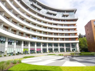 an external view of a building at JT Apartments/Dworska in Kraków