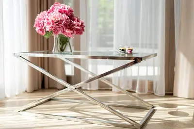 a hotel room with a bed and a tv at Glossy Apart M54 in Kraków