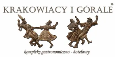 a group of people jumping in the air with the text krakowacy i at Krakowiacy i Górale in Krzyszkowice