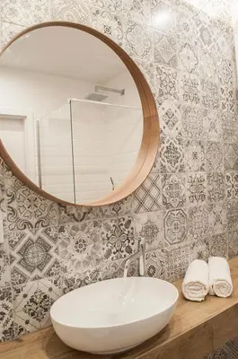a bathroom with a white sink and a mirror at Brown Sugar | free garage | 2 separate rooms in Kraków