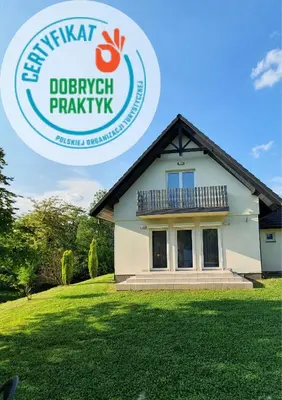 a house with the durham dixon parkway logo at Dom nad Skawą - Zator 5km in Grodzisko