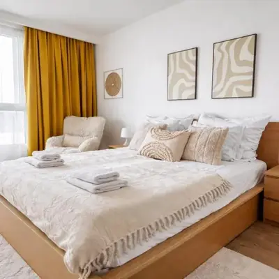 InPoint Mogilska Tower City View Apartments near Tauron Arena Self Check-in