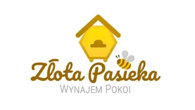 a logo for a honey bee festival in latvia at ZŁOTA PASIEKA Zator Przeciszów in Przeciszów