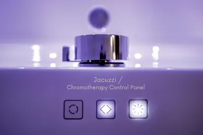 a close up of a chandon laboratory control panel at be HAPPY Apartments & Breakfast in Kraków