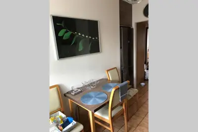 a dining room table and chairs in a room at Apartament Siewna-moje miejsce na idealne wakacje in Kraków