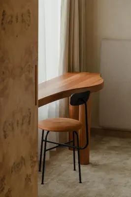 a room with a table in the middle of a room at Warszauer Hotel in Kraków