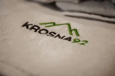 a napkin with the word racism written on it at KROSNA92 in Krosna