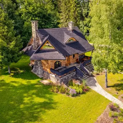 Baśniowy Domek Kolędówka z jaskinią SPA - Osada Jaworzyny