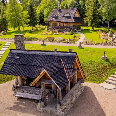 Baśniowy Domek Groń z Jaskinią SPA - Osada Jaworzyny