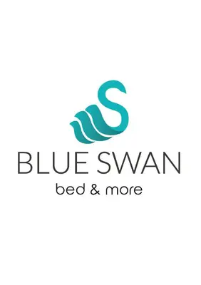 a blue swan bed and more logo at Blue Swan in Kraków