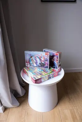 two boxes of toys sitting on top of a table at Forest 47 by Housine in Zator