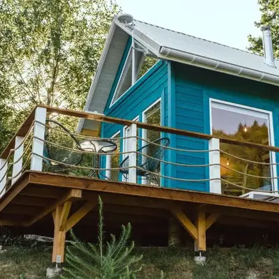 RESETówka nr 3 - domek na odludziu z mega widokami - Lazurowe Love