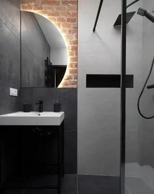 a bathroom with a sink and a shower at RELAX APARTMENT (Netflix, PS4, fotel masujący) in Kraków