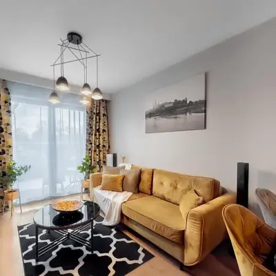 Apartament z dużym tarasem w centrum Krakowa