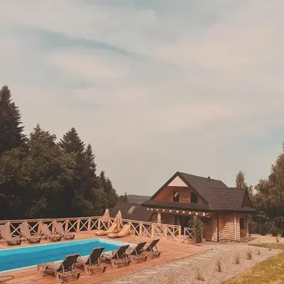 Chałupy w Lesie Skawinki